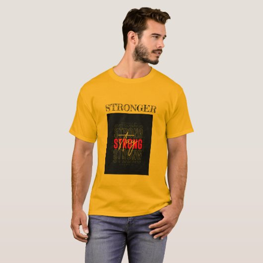 MANNEN T SHIRT SPORT STERKER SOEPEL (Voorkant volledig)