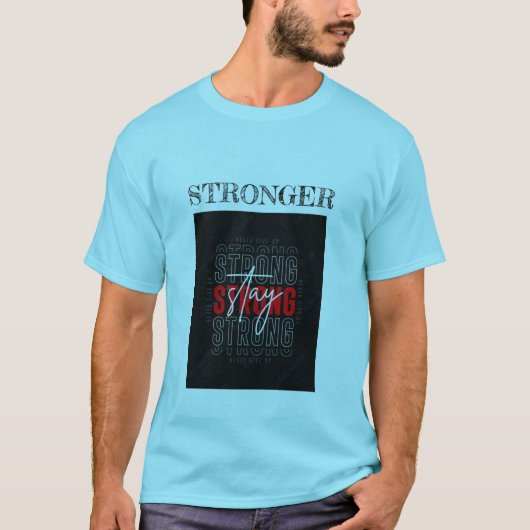 MANNEN T-SHIRT STERKER CASUAL SOEPEL (Voorkant)