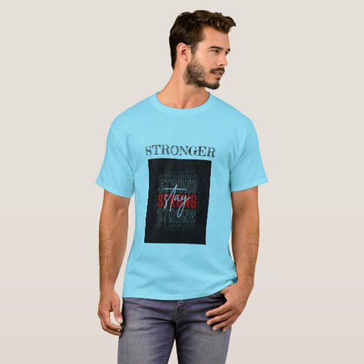 MANNEN T-SHIRT STERKER CASUAL SOEPEL (Voorkant volledig)