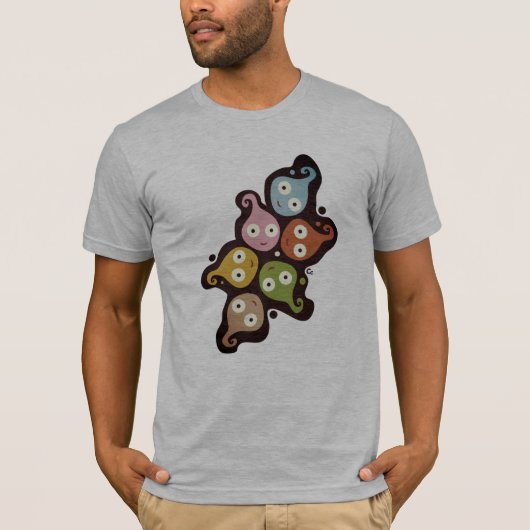 Mannen T-shirt Tadpole (Voorkant)