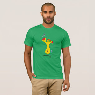 Mannen t-shirt-thebuddhafoot/babybuddhafoot(s)-110 t-shirt