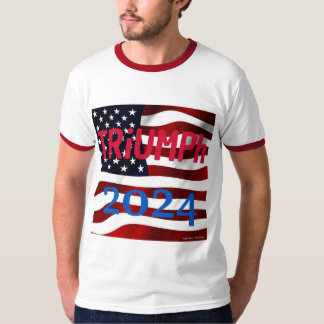 Mannen T-Shirt - TRUMP "TRiUMPh 2024"