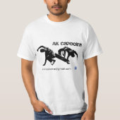 Mannen T-shirt Uniform (Voorkant)