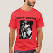 Mannen T-shirt Urban Cowboy (Voorkant)