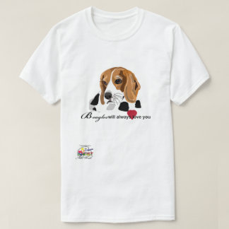 Mannen T Shirt van Beagle
