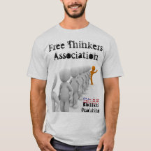 Mannen T-Shirt van de Free Thinkers Association (G