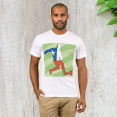 Mannen T-Shirt van de nationale voetbalspeler