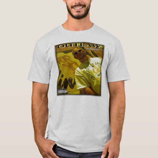 Mannen T-Shirt van de wet-"Dubbzity" (Voorkant)