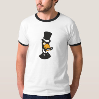 Mannen t-shirt van Evil Duck (silhouette icon)
