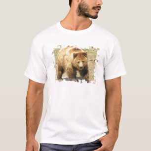 Mannen T-Shirt van grizzly Beer
