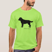 Mannen T-Shirt van labrador Retriever (Voorkant)