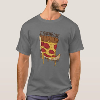 Mannen T-shirt van Love pizza
