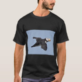 Mannen — T-shirt van puffin (Voorkant)
