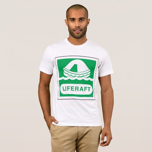 Mannen T-shirt voor de drijfveer (Voorkant volledig)