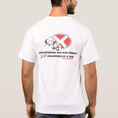 Mannen T-shirt voor en achter (Achterkant)