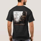 Mannen t-shirt voor en achter (album... (Achterkant)