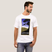 Mannen T-Shirt voor het opvangen van Hawk Vineyard (Voorkant volledig)