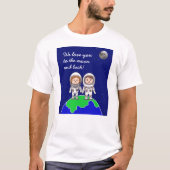 mannen-T-Shirt voor mama en papa door Jo Afbeeldin T-shirt (Voorkant)