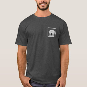Mannen T-Shirt voor mozaïeklabrador Retriever