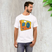 Mannen T-Shirt voor punt- en fotocamera