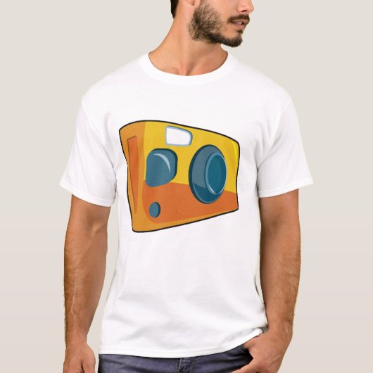Mannen T-Shirt voor punt- en fotocamera (Voorkant)