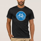 Mannen T-Shirt voor verkeersborden (Voorkant)