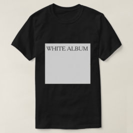 Mannen T-shirt White Album