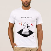 Mannen T - Shirt / Winner neemt alles in beslag (Voorkant)