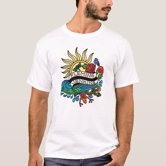 Mannen T-Shirt, wit T-shirt (Voorkant)