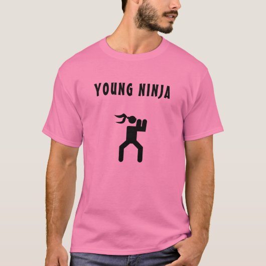 Mannen T-shirt | Young Ninja (Voorkant)