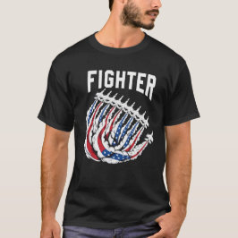Mannen T shirt Zwart