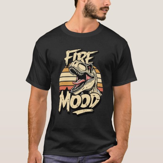 Mannen T shirt Zwart (Voorkant)