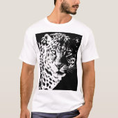 Mannen T Shirten Pop Sjabloon Dieren luipaard T-shirt (Voorkant)