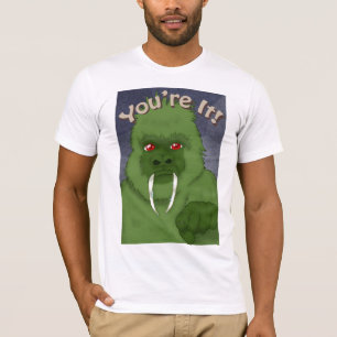 Mannen T-shirth Green Gorilla T-shirt