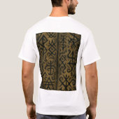 Mannen T-shirts Apocalyptic Warrior Cinematic Post (Achterkant)