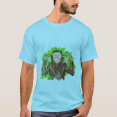 Mannen T-Shirts Happy Monkey (Voorkant)