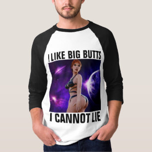 MANNEN T-SHIRTS, IK VIND GROTE BOTEN T-SHIRT