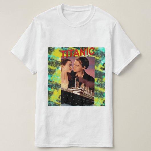 Mannen T-Shirts, Titanic T-shirt (Design voorkant)