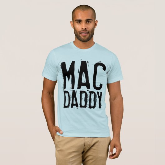 Mannen T-Shirts van MAC DADDY DAD (Voorkant volledig)