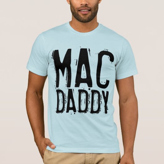  Mannen T-Shirts van MAC DADDY DAD (Voorkant)