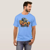 mannen t-shirts voor laboratoriumratten, Lab Rat: (Voorkant volledig)