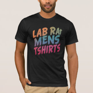 mannen t-shirts voor laboratoriumratten, Lab Rat: