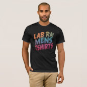 mannen t-shirts voor laboratoriumratten, Lab Rat:  (Voorkant volledig)