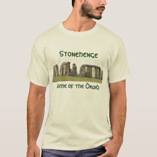Mannen T - Stonehenge, Thuis van de Druid T-shirt