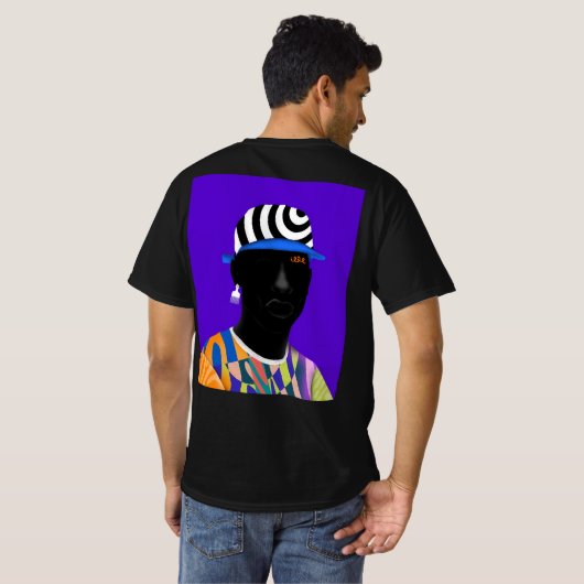 MANNEN T T-SHIRT (Achterkant volledig)