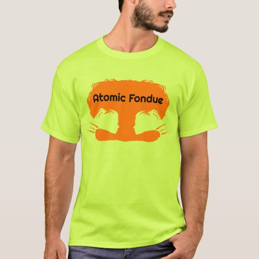 mannen t-test t-shirt (Voorkant)