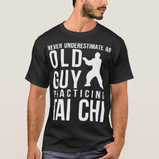 Mannen Taiji Chuan Martial Arts Chinese Shadow Box T-shirt