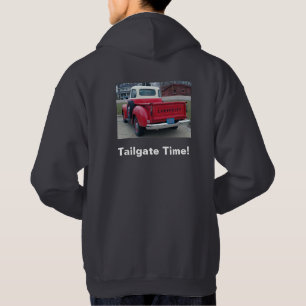 Mannen Tailgate Time Classic Chevy Truck Hoodie