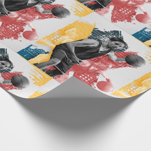 Mannen tasbalfittesspapier cadeaupapier (Hoek)