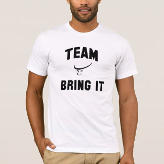 Mannen Team brengt het Shirt